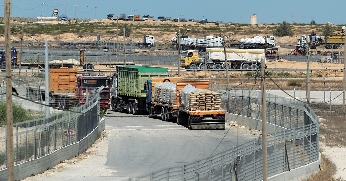 Israeli Cabinet Approves Entry of Aid to Gaza Through Kerem Shalom Crossing in First Since Start of War - Israel News - Vimarsana News