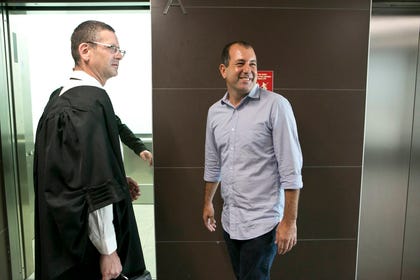 אמיר ברמלי בבית המשפט