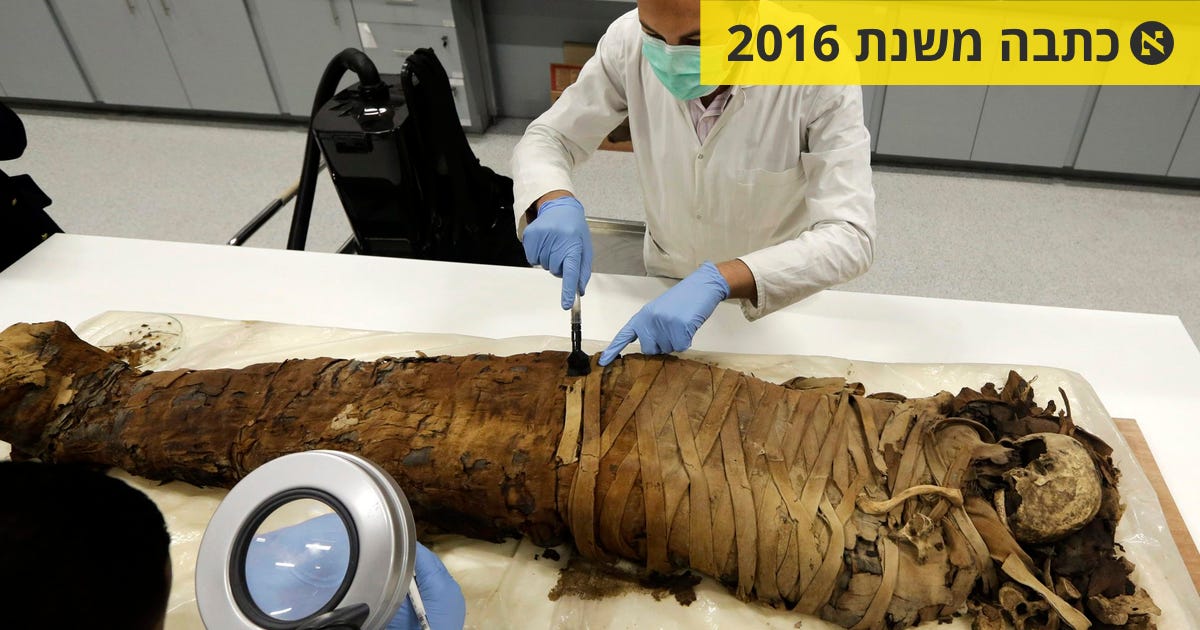 מה יודעת לספר מומיה בת 300 שנה על סרטן מעי הגס - מדע