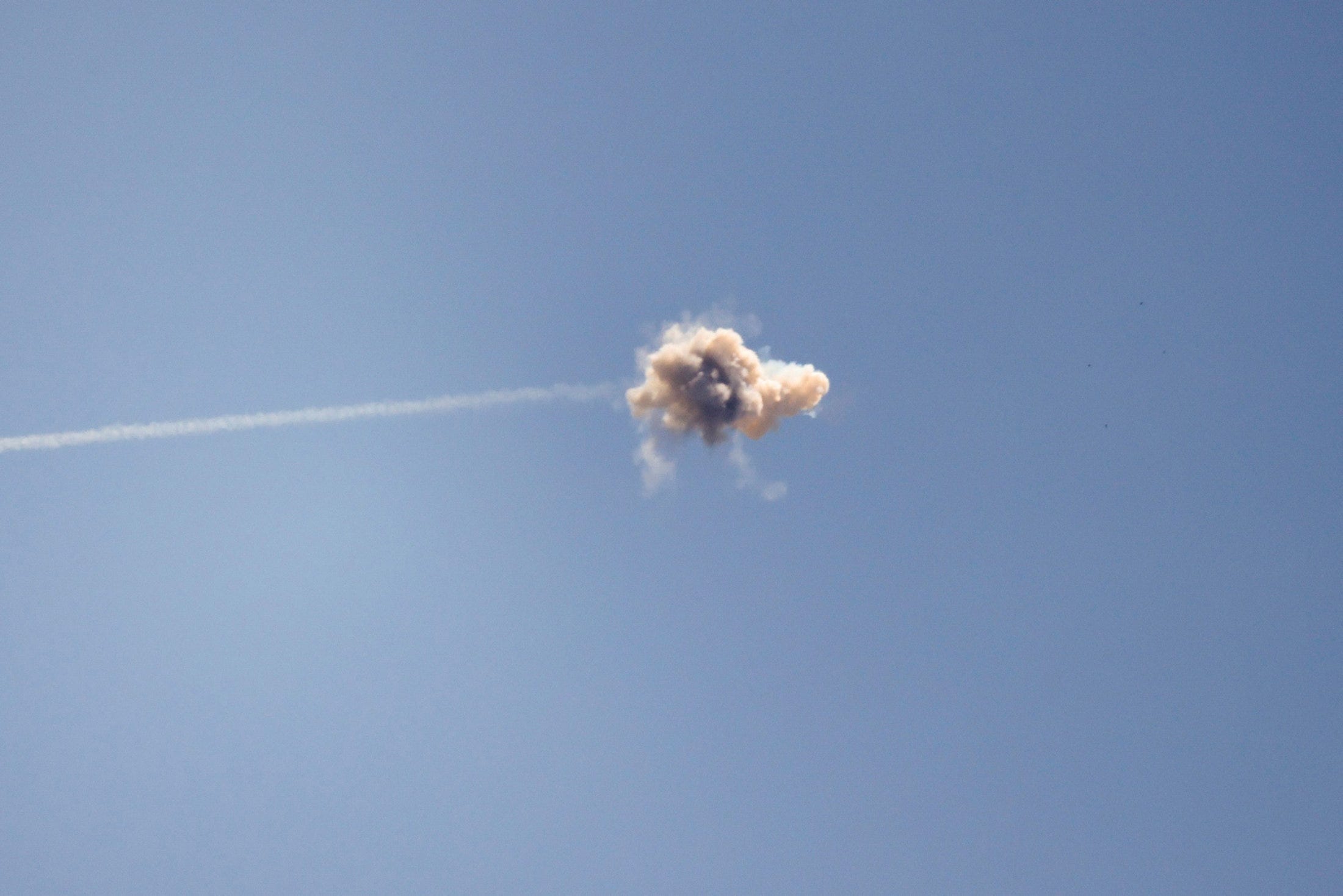 Hours After Syria Reports Israeli Strike, Two Rockets Launched From ...