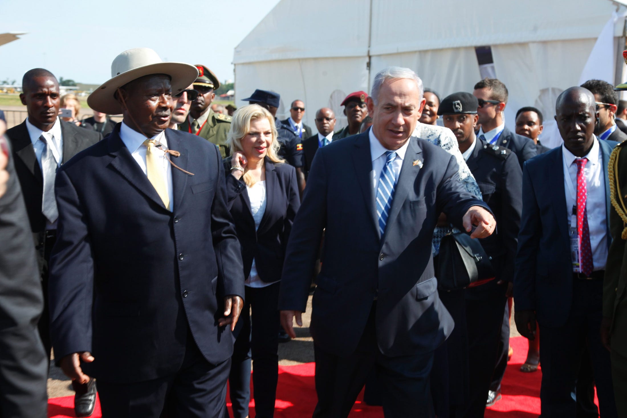 Netanyahu Speaks at Site of Historic Entebbe Hostage Rescue for 40th ...