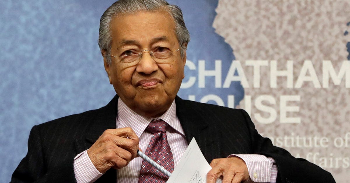 Former Malaysian PM Says Ungrateful Jews Reenacting Nazi Crimes in Palestine - Africa, Asia and Australia - Vimarsana News