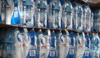 Neviot water bottles. Credit: Ofer Vaknin Neviot water bottles.