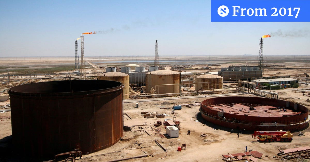 Shell Iraq Iraqi Begins Takeover of Majnoon Oilfield From Royal Dutch Shell - Iraq ...