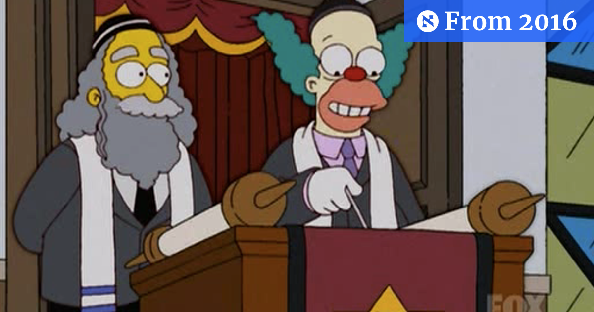 Simpsons Rappin Rabbis 1924: Progressive Rabbi Who Consulted on 'The Simpsons' Is Born in ...