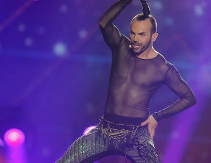 נציג מונטנגרו לאירוויזיון 2017, סלאבקו קלזיץ'. צילום: Efrem Lukatsky/אי־פי נציג מונטנגרו לאירוויזיון 2017, סלאבקו קלזיק