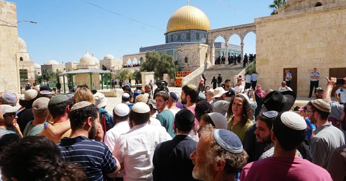Israeli Far Right Plans to March on Temple Mount, Demand End of Waqf Control of Compound - Israel News - Vimarsana News