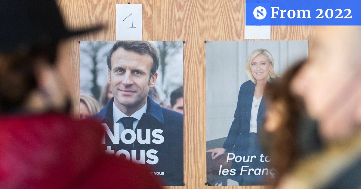 Macron or Le Pen: French voters face stark choice for president
