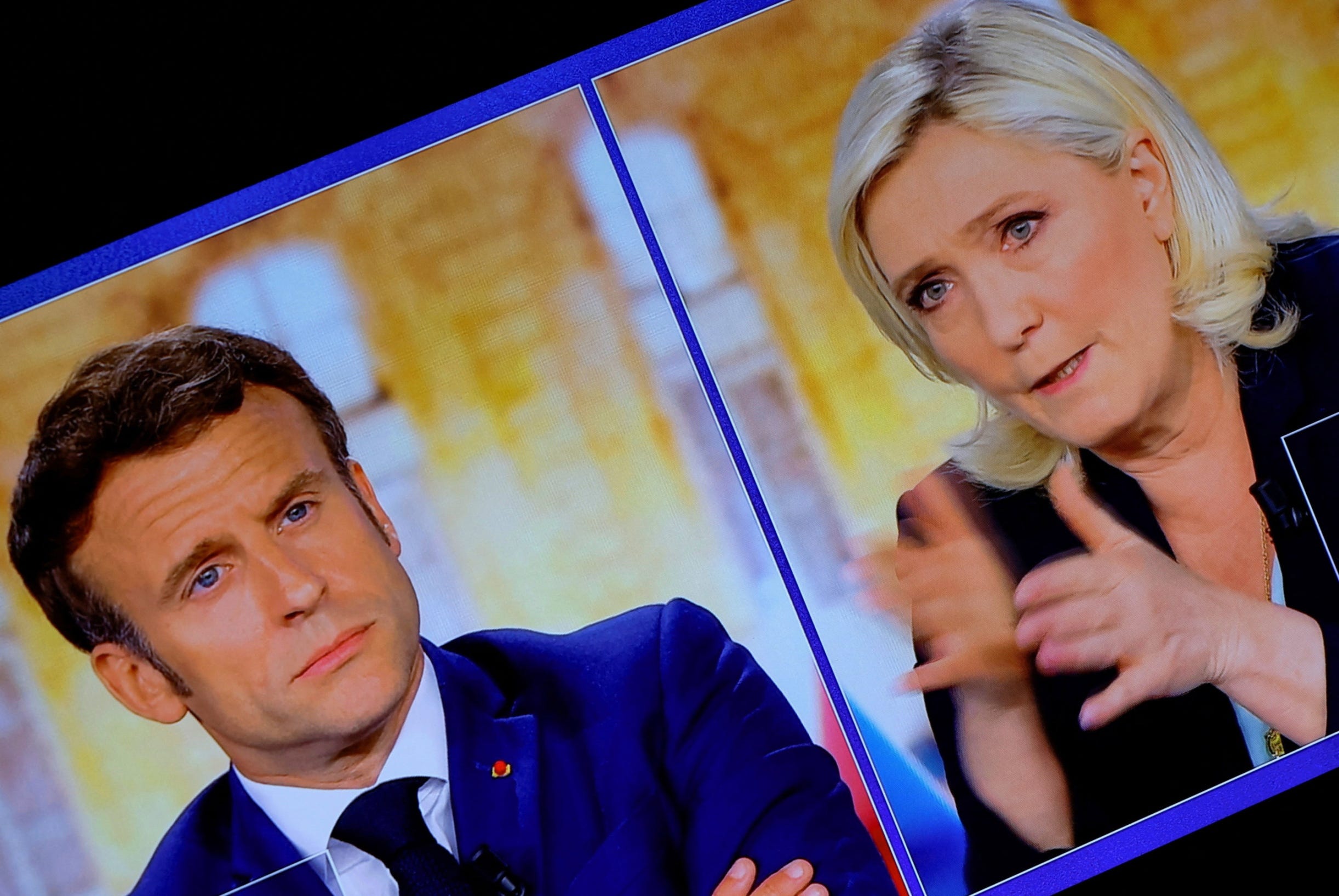 Ahead of France's election Sunday, Marine Le Pen has a Putin problem