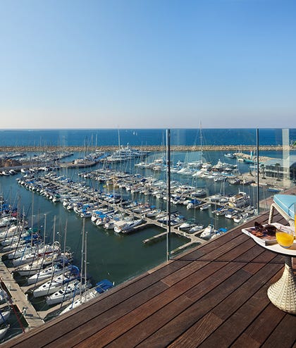 view from the Ritz-Carlton hotel