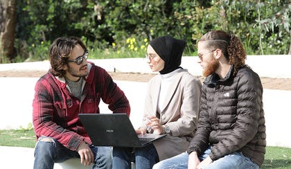 Students enjoy a first-rate education in a multicultural environment at Ono Academic College. Photos Ono Academic College