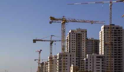 A Guide to Foreign Residents Flocking to Israel’s Real Estate Market. Credit: Shutterstock construction site
