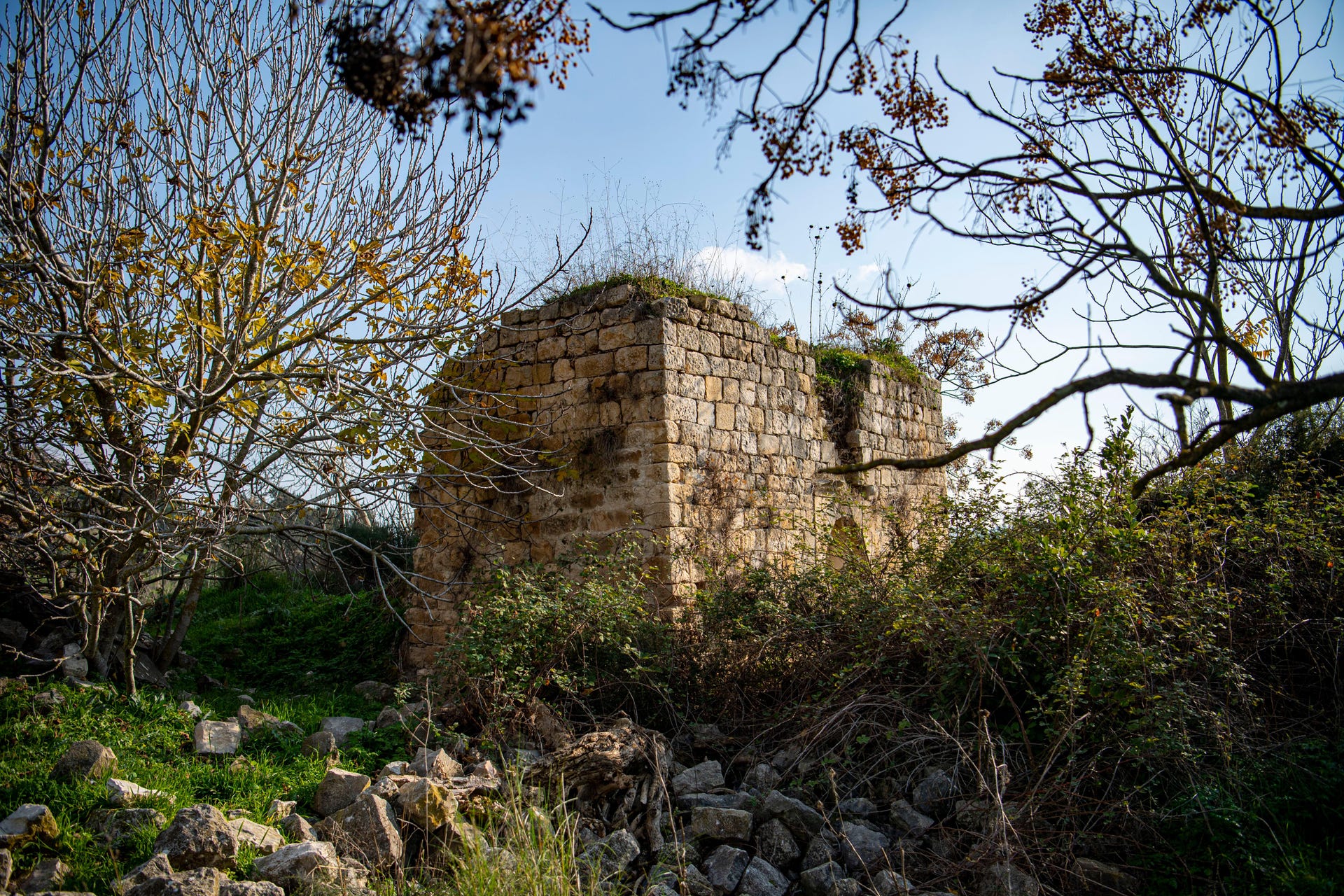I resti di Suhmata, che era un villaggio palestinese, situato a 25 chilometri a nord-est di Acri.