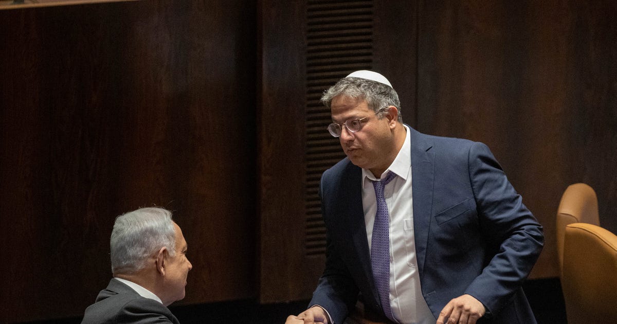 Netanyahu Doubles Down on Ben-Gvir's Ministerial Appointment as 'Reasonable' Pick - Israel News - Vimarsana News