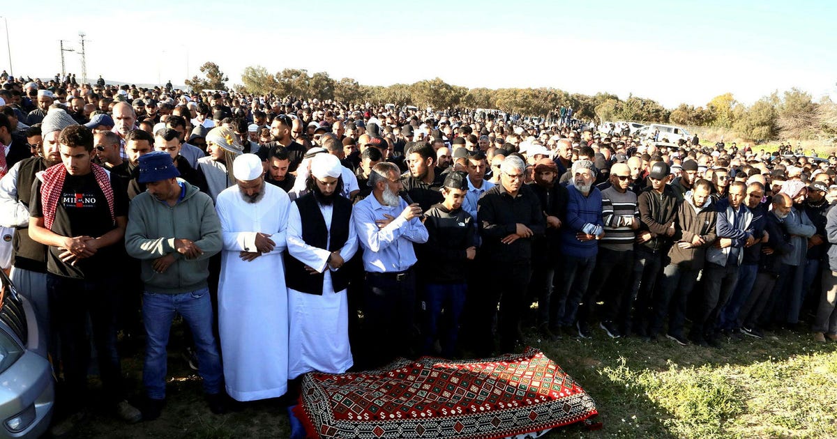Thousands Participate in Funeral Procession of Bedouin Killed by Israeli Forces - Israel News - Vimarsana News