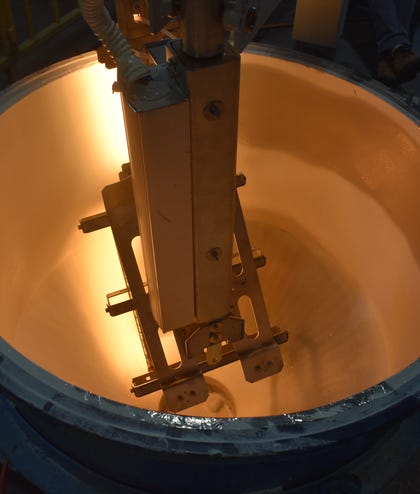 Piloting in an industrial production line