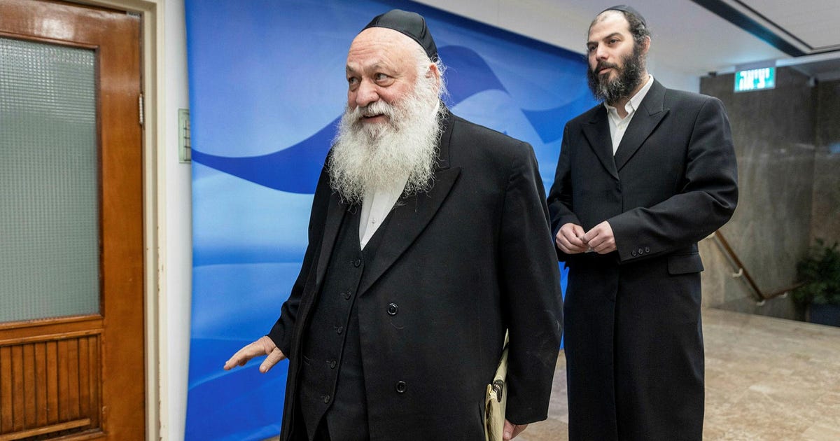 Haredi Party Demands 600m Shekels for Yeshivas, Warns of Government Downfall - Israel News - Vimarsana News
