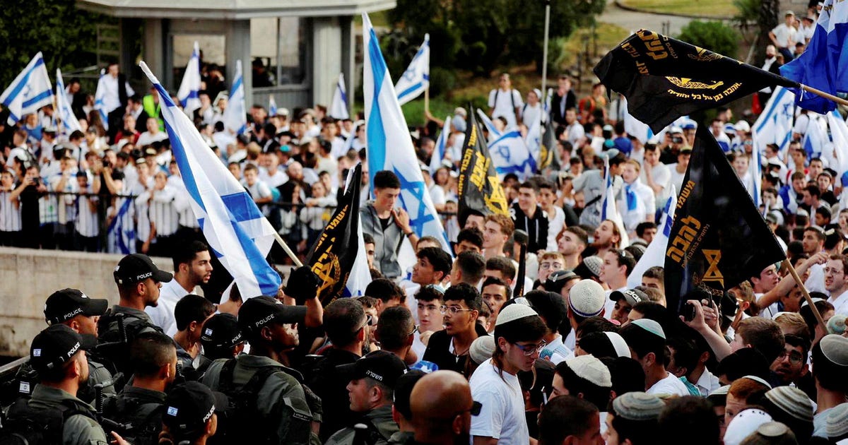 Jerusalem Flag March Draws Tens of Thousands; Marchers Assault Palestinians, Journalists - Israel News - Vimarsana News
