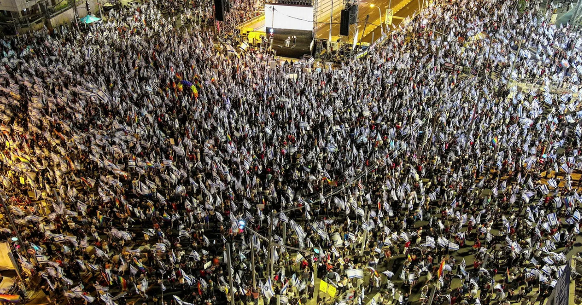 Israelis Rally Against Judicial Coup for 22nd Week in a Row in Wake of Police Violence - Israel News - Vimarsana News