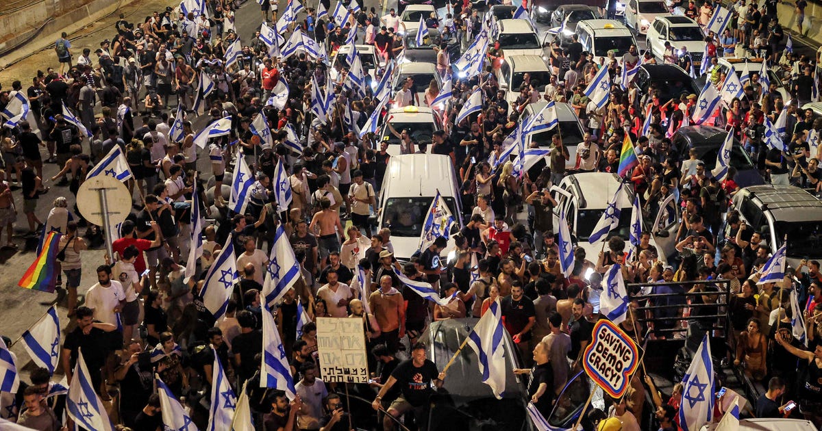 Israel's Democratic Crisis | Passage of Judicial Coup Law Ignites Mass Nationwide Protests - Israel News - Vimarsana News