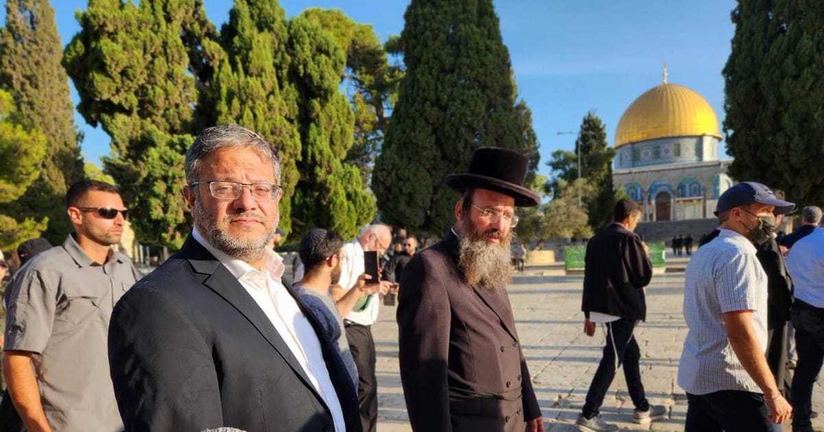 Ben-Gvir Visits Temple Mount: 'We Should Return and Show Our Governance' - Israel News - Vimarsana News