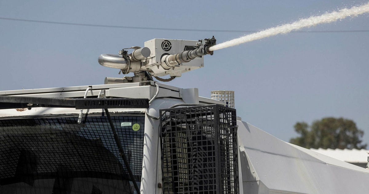Israeli Police Claims on Water Cannon Usage Contradict Evidence on the Ground - Israel News - Vimarsana News