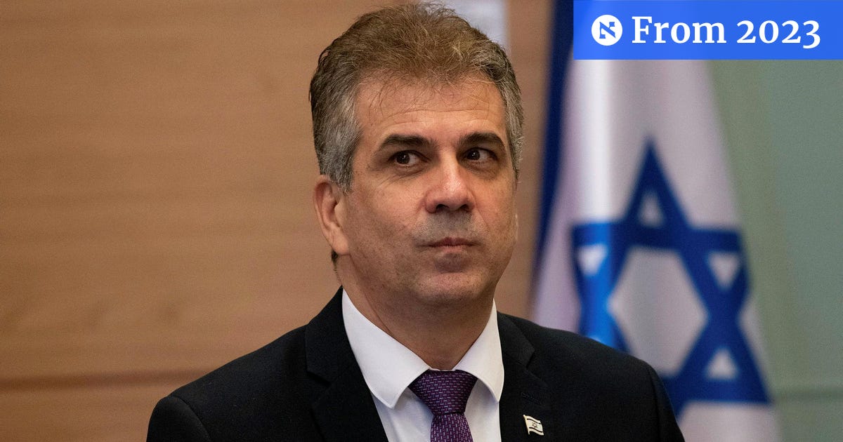 Israeli Foreign minister pushes for ties with Romanian Holocaust denying far-right party