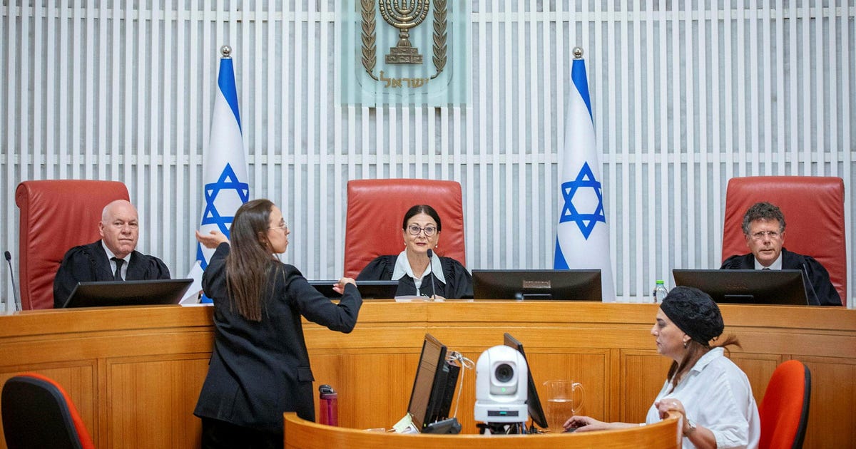 Israel's Top Court: State Must Explain Why 'Incapacitation Law' Cannot Be Postponed - Israel News - Vimarsana News