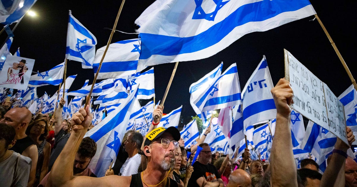 Israelis to Rally Against Judicial Coup for 37th Consecutive Week, Ahead of Netanyahu's U.S. Trip - Israel News - Vimarsana News