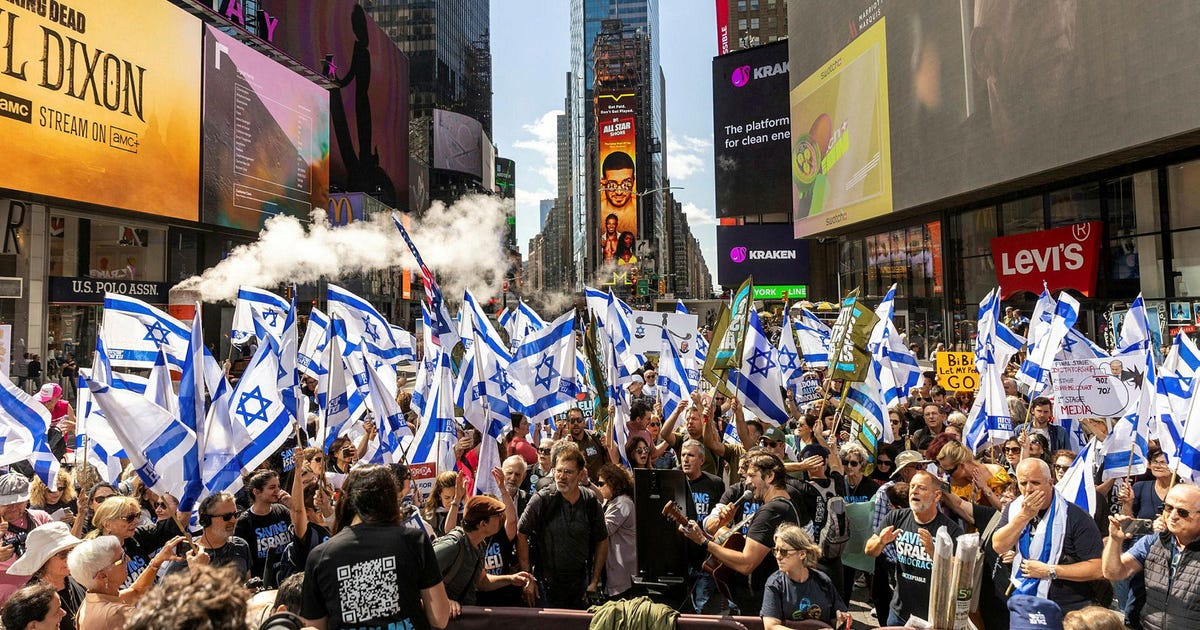 Israelis and U.S. Jews Take Part in anti-Netanyahu Protests as PM Meets World Leaders at UN - Israel News - Vimarsana News
