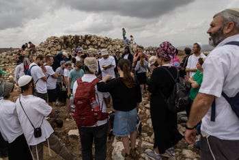 Monte Ebal, lunedì, Crediti: Hadas Parush Monte Ebal, lunedì.