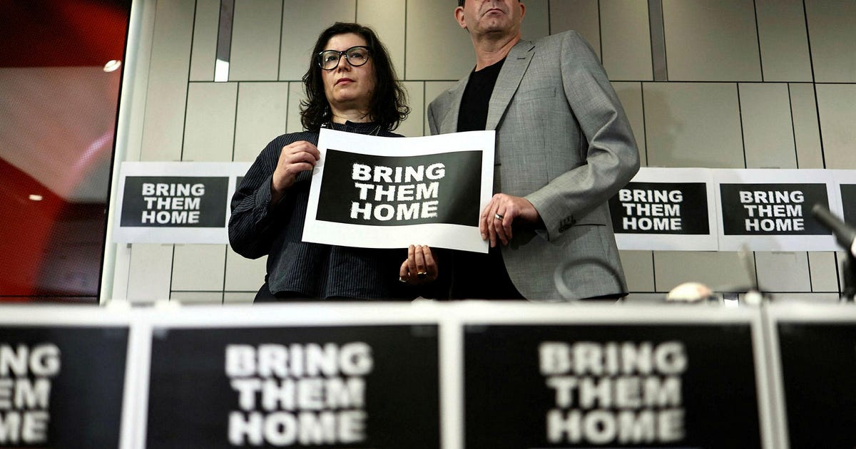 Children of British-Israeli Hostages in Gaza Beg for Their Return at London Press Conference - Israel News - Vimarsana News
