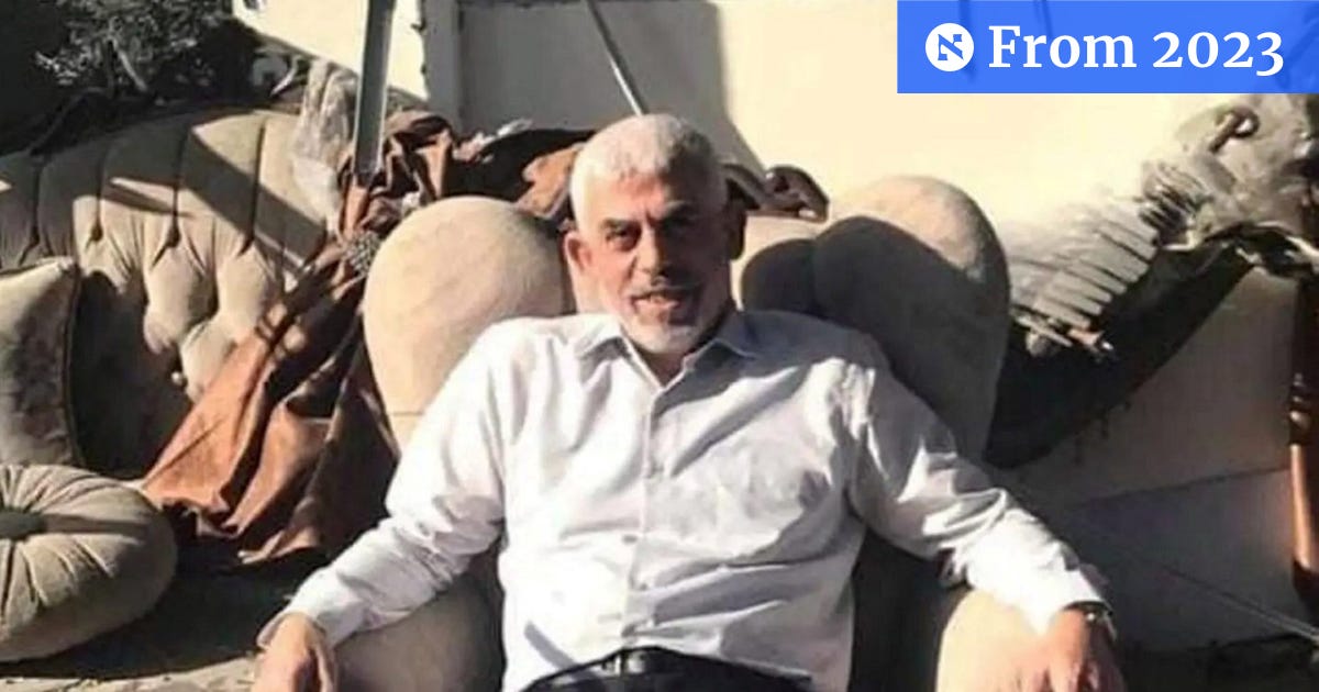 Hamas leader Yahya Sinwar's confession transcript, reexamined amid a war ...
