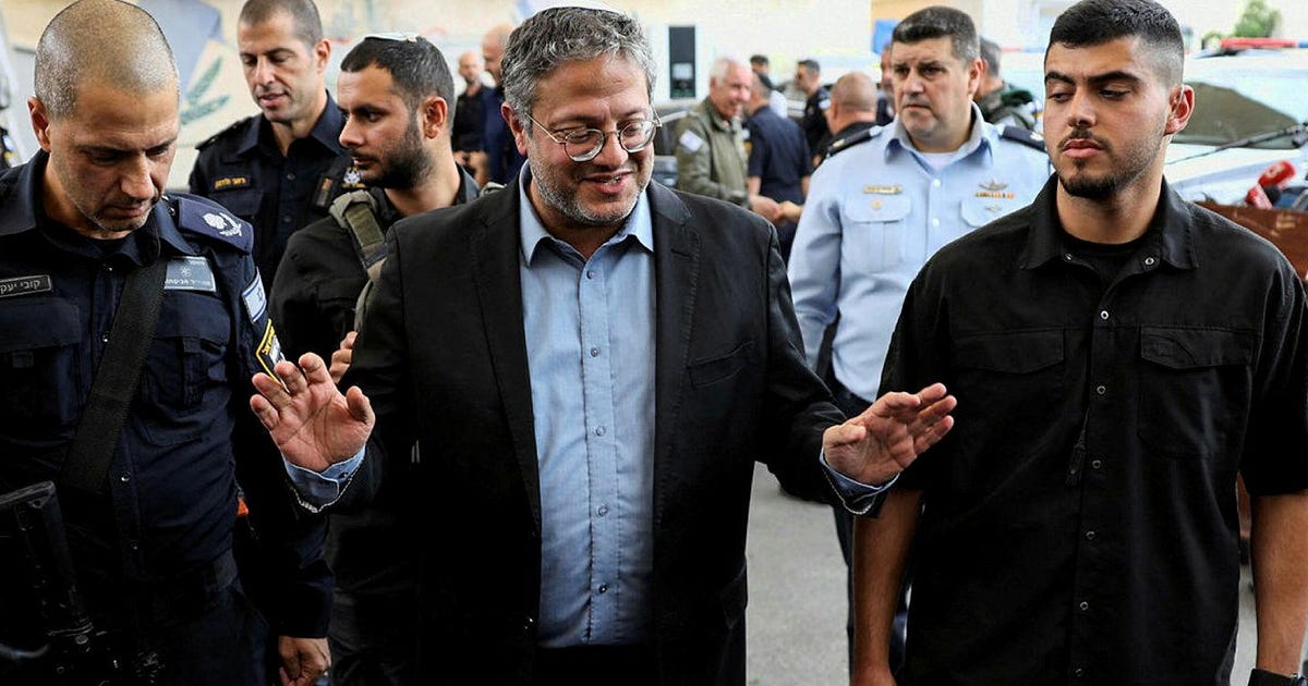 Far-right Israeli Minister Barred From Dishing Out Expedited Gun Permits in the Knesset - Israel News - Vimarsana News