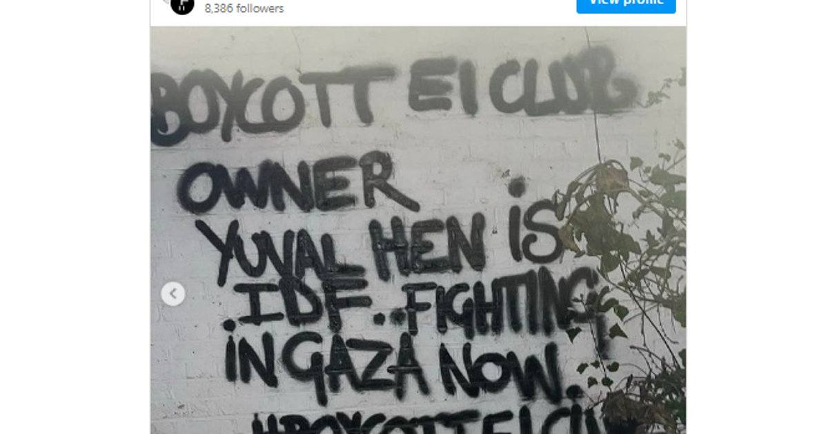 Israeli London-based Club Owner Steps Down Amid pro-Palestinian Backlash Over IDF Service in Gaza - Europe - Vimarsana News