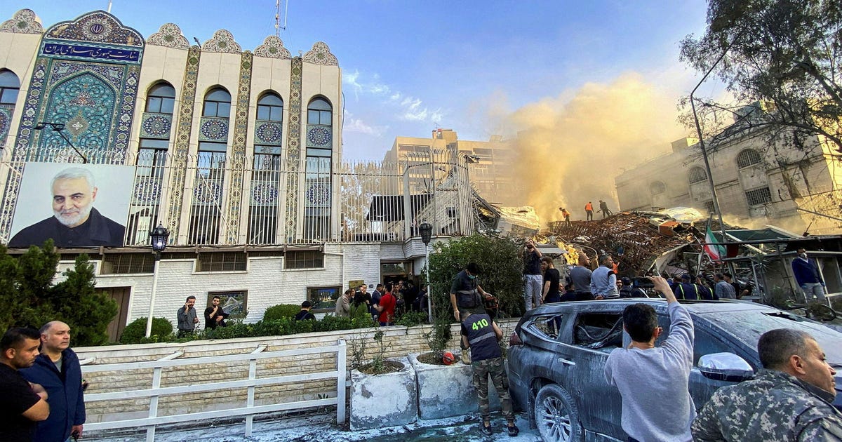 Iran Vows 'Harsh' Response for Killing of Top General Attributed to Israel in Damascus - Iran - Vimarsana News