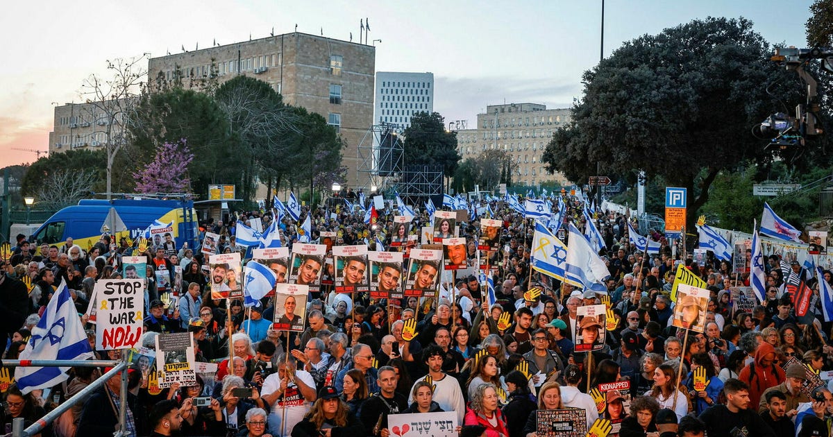 Thousands Rally for Hostages' Return on Six Month Mark of Oct. 7 Hamas Attack - Israel News - Vimarsana News