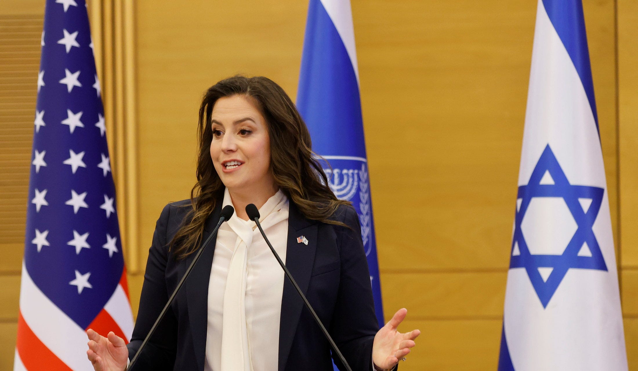 'Pro-Israel' Conspiracy Theorist Elise Stefanik Came to Israel to Court Trump - Haaretz Today - Vimarsana News