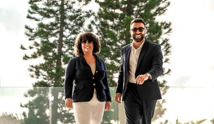 Liora and Amir Davidson, founders and owners of Israel's Davidson Real Estate
