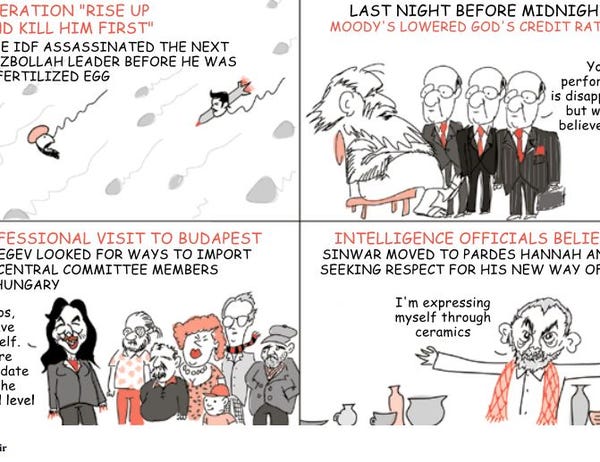 Haaretz Cartoon - Haaretz