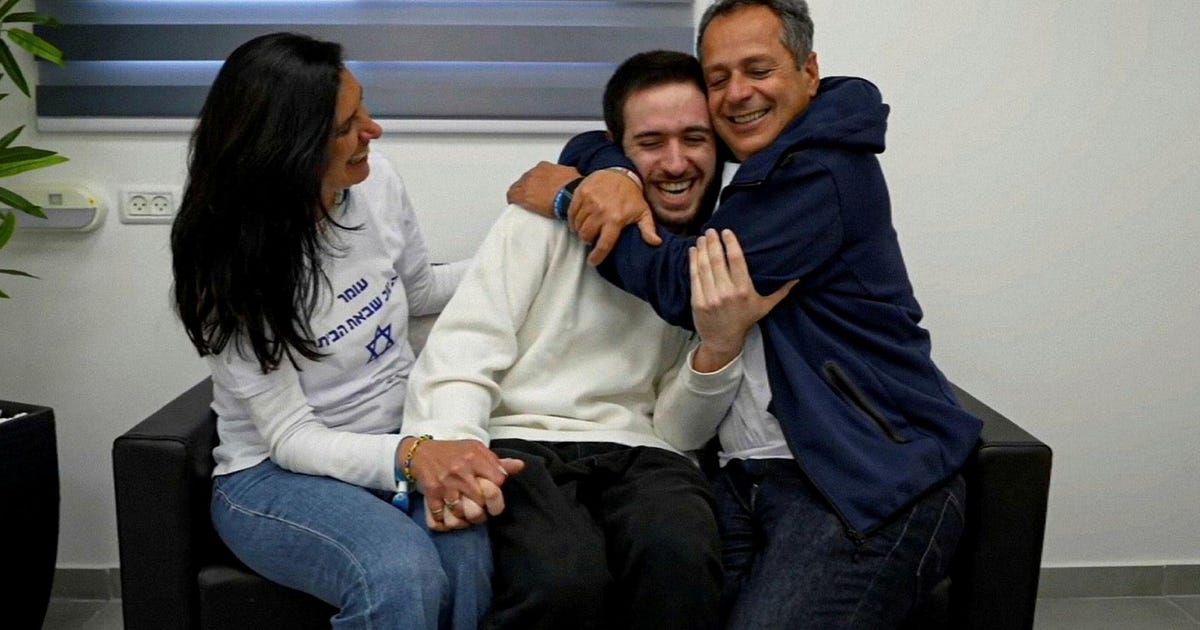 Joyful Reunions as Hostages Freed from Hamas Captivity