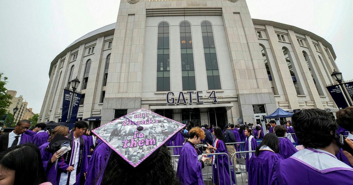 Columbia Graduation Erupts in Protests for Detained Student