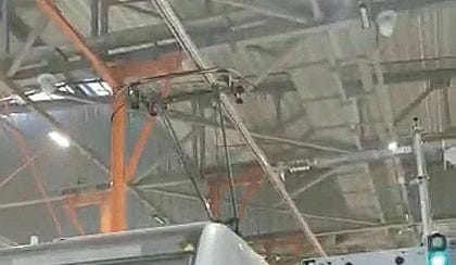 Electrification testing at railway depot | Photo: DEPO