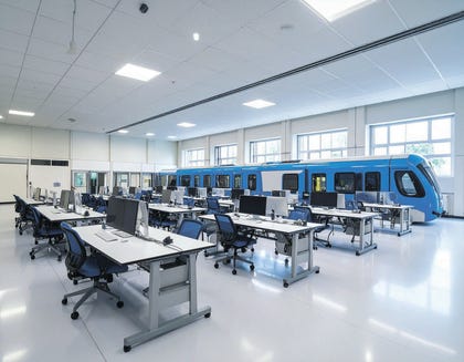 Firefly — Classroom for Railway Systems Engineering | Photo: Matav Group Ltd.