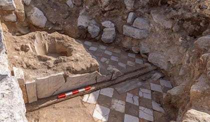 Ancient Baptismal Block Discovered in Israel's Hippos