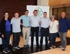 מימין לשמאל: רועי קורן, פרופ' ענת זוהר, עומר ברקין, דורון ארנון, ד"ר יוחאי שביט, יאיר קרני פרופ' רחלי דנקנר | צילום: גלעד קבלרצ'יק