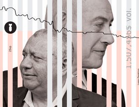 Netanyahu and Eisenkot.