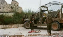 Israeli soldiers in southern Lebanon, last month. Credit: Bar Peleg Israeli soldiers in southern Lebanon, last month.