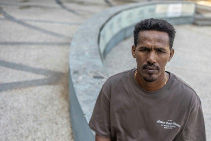 Mulugeta Sultan. "As long as the dictatorship lasts, people will keep on escaping and the abductions will continue.". Credit: Tomer Appelbaum Mulugeta Sultan. "As long as the dictatorship lasts, people will keep on escaping and the abductions will continue."
