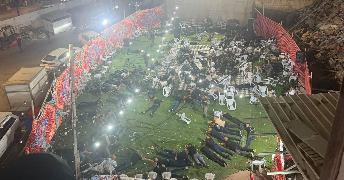 'Why did we all have to lie on the ground for 30 minutes?': Police raid Arab wedding in Israel